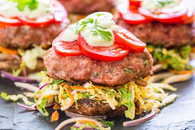 Jalapeno Aioli Secret: Spicy Turkey Burgers & Creamy Slaw